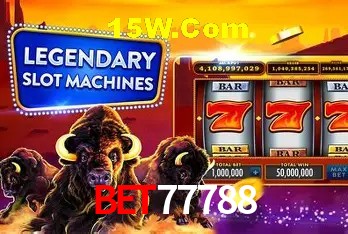 Variedade de jogos na Bet77788