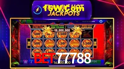 Slots com jackpots e giros grátis na Bet77788
